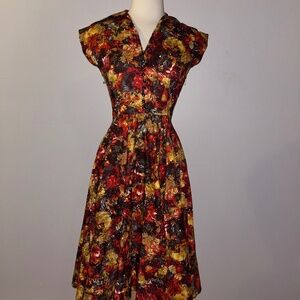 Trashy Diva Warm Watercolors Day Dress